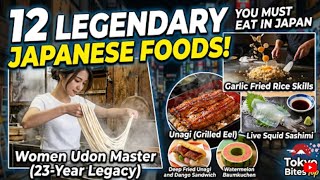 12 Most Incredible Foods You Must Eat in Japan | Tokyo Bites Top