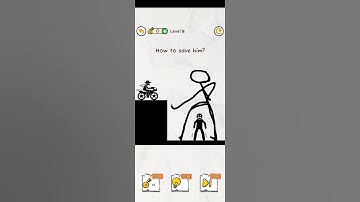 Draw 2 save 2 level 8 #shorts #draw2save2 #gameplay #motorcycle #drawingman