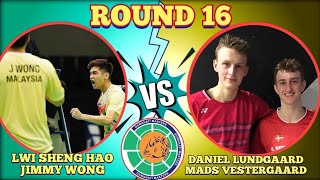 (R16)🇲🇾LWI SHENG HAO-JIMMY WONG CIPTA KEJUTAN MARA KE SUKU AKHIR🔥😱‼️KALAHKAN PILIHAN PERTAMA👏👍🫡‼️