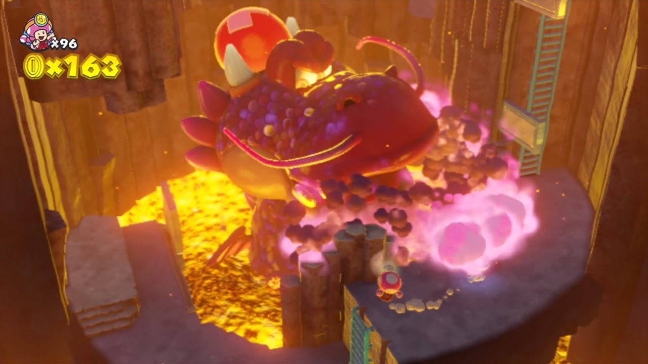 Mummy Me At Pyropuff Peak Bonus Objective Strategy Captain Toad Treasure Tracker Youtube