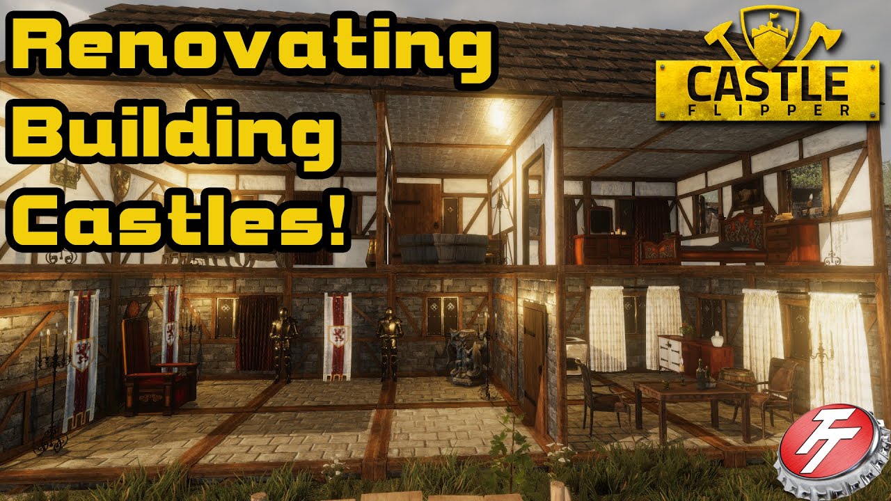 **FIRST LOOK** BUILDING and RENOVATING MEDIEVAL CASTLES!! Castle