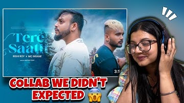 MC Insane X Rishi Roy - Tere Saath ( Official Music Video ) | REACTION VIDEO