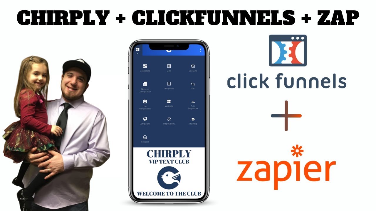Chirply SMS Autoresponder On Your Website