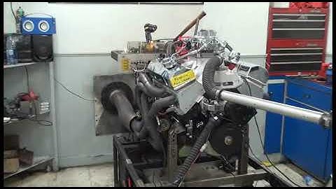SBC 567HP 396 ENGINE DYNO RUN FOR KEITRICK ARMSTEAD BY WHITE PERFORMANCE AND MACHINE