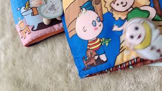 Buku Kain SoftBook 3D ada boneka babynya lucu banget screenshot 5