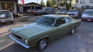 Test Drive 1970 Plymouth Duster SOLD $19,900 Maple Motors #820