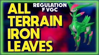 Iron Leaves Benefits from EVERY TERRAIN! || Pokemon Scarlet/Violet Reg F Battles Indigo Disk DLC