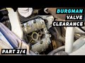 Suzuki Burgman 400 Valve Clearance Inspection - Part 2/4 - Inspecting 07-16 | Mitch's Scooter Stuff