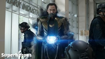 Loki (2021) - Loki Escape Scene | S01E01 | Disney+