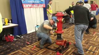 Oconomowoc Water Utility takes 2nd in hydrant assembly competition