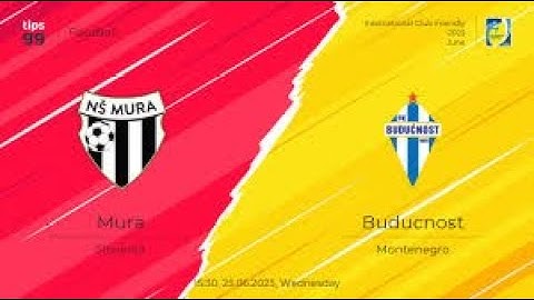 NK Mura 05 vs FK Buducnost Podgorica |🔴Live Match Today⚽🎬