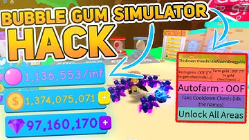 ROBLOX BUBBLE GUM SIMULATOR SCRIPT/GUI (2020) AutoFarm, Inf Gems!