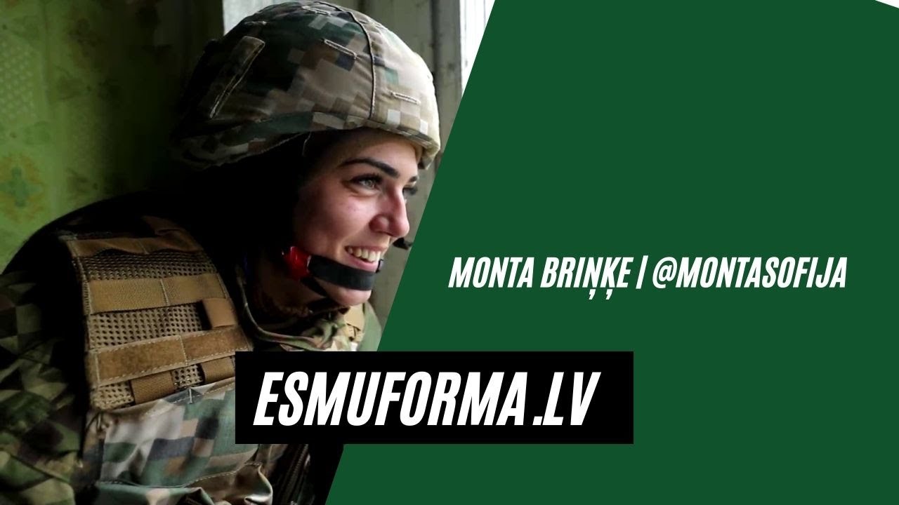 esmuforma.lv Kinoloģe, aktīva dzīvesveida entuziaste - Monta Briņķe. Ieskats karavīra ikdienā.