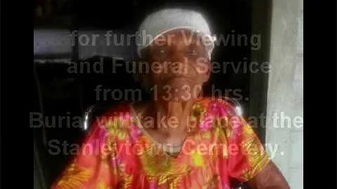 Death Announcement - Dorothy Albertha Douglas