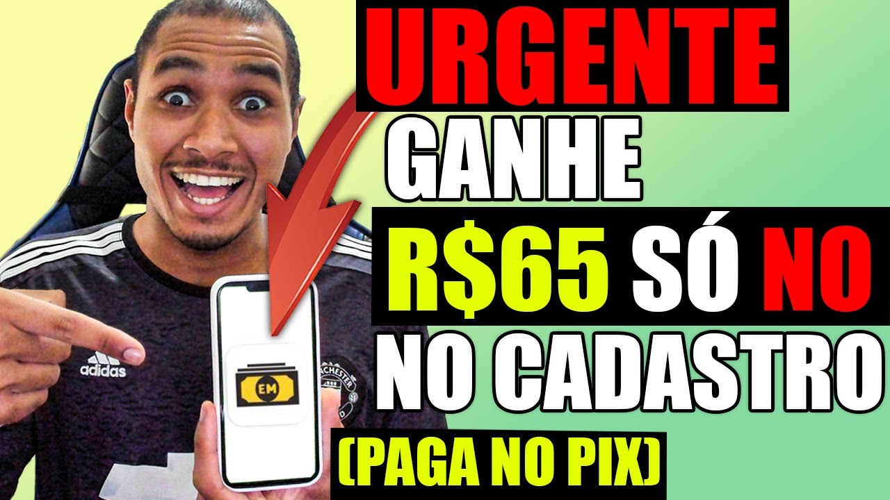 GANHE $65 NO CADASTRO APLICATIVO PAGANDO NO CADASTRO 2022 – NO PIX/App Pagando por Cadastro 2022