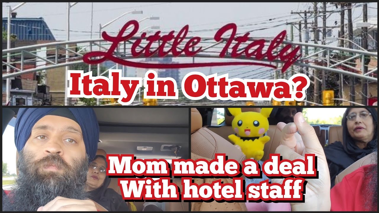 Ottawa series: Little Italy and Downtown Ottawa in Daytime | The Joint Family Vlogs