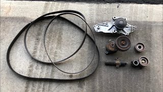 Honda/Acura V6 Timing Belt, Water Pump, and Pulley's Replacement Guide for J-Series Engines