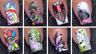 15+ New Creative Nails Art Ideas 💅 Awesome Nails Art Tutorial | Nails Inspiration