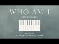WHO AM I⎜Casting Crowns - [Male Key] Solo Piano Instrumental cover by GershonRebong