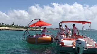 Brunch Aruba at the best table at sea