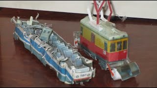 Бумажные трамваи 71-608КМ и ГС-4