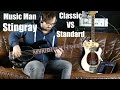 Music Man Stingray 4 Bass | Classic VS Standard | AngelDust Guitars Review