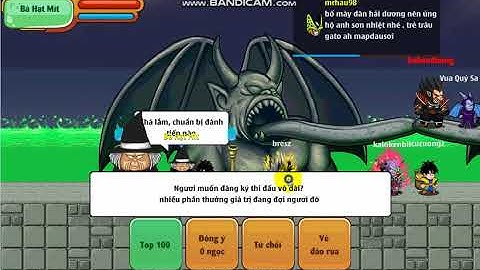 [Ngọc Rồng Online]Cách Để Thắng được Võ đài sinh tử Bà Hạt Mít (1)!!!