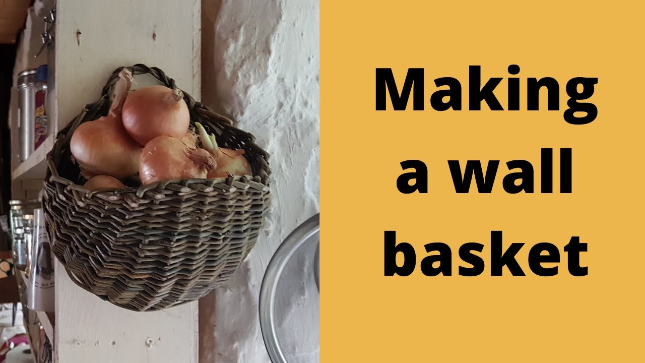 Making a small wall/hanging basket (and oval course launch!)