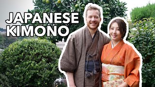 Japanese Kimono - Wearing traditional old kimonos of my grandparents