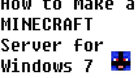 How to make a Minecraft Beta Server the RIGHT WAY for PC (Windows 7)