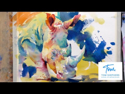 Rhino Preview - Tom Shepherd School of Watercolour