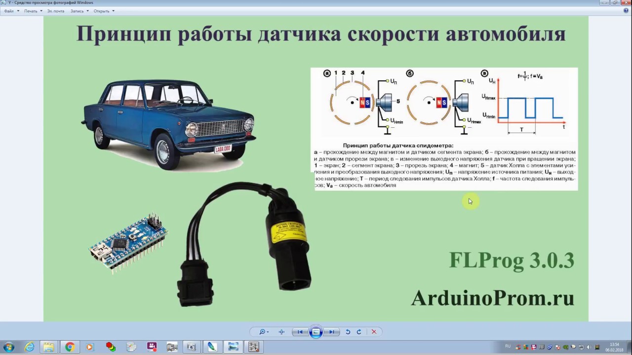 Принцип работы датчиков автомобиля