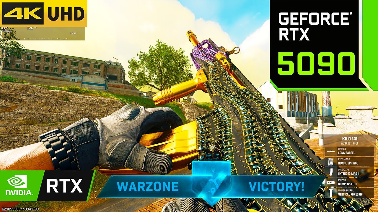 Call of Duty Warzone : RTX 5090 32GB ( 4K Maximum Graphics DLAA ON ...
