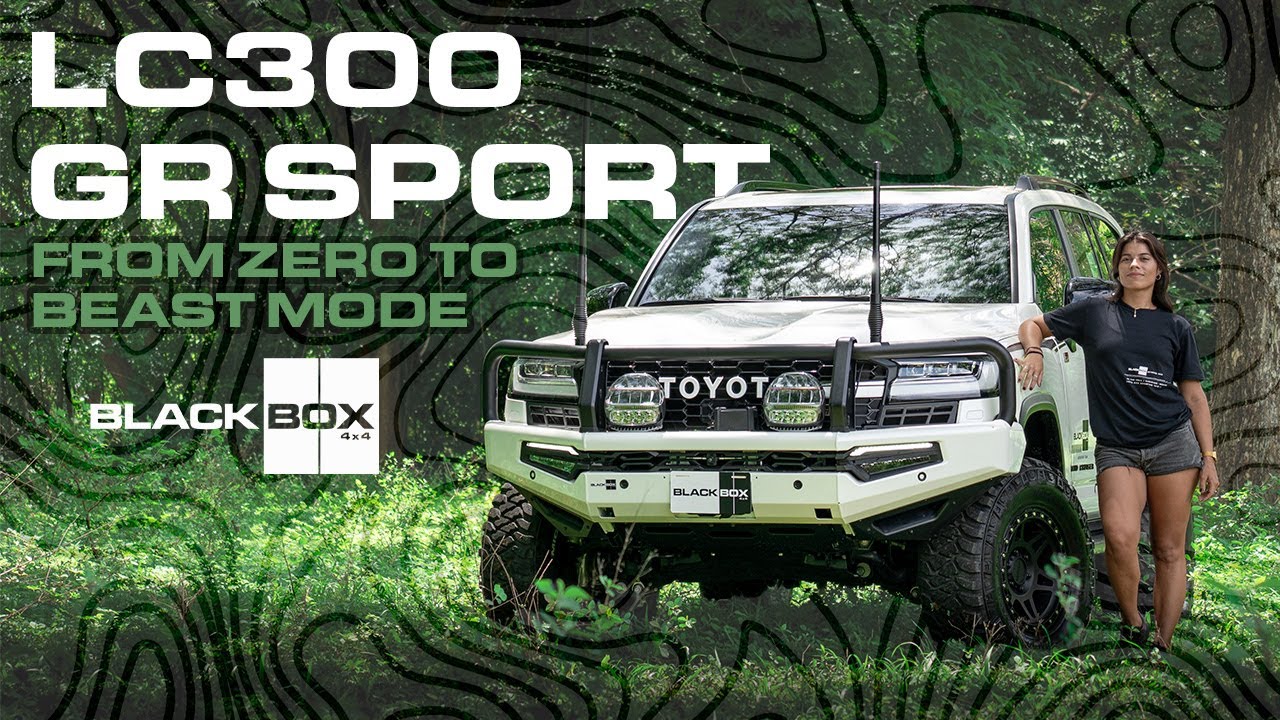 LC300 GR SPORT DUBAI VERSION - FROM ZERO TO BEAST MODE - BLACK BOX 4X4