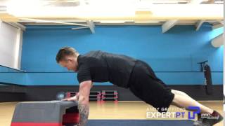 Hand step ups