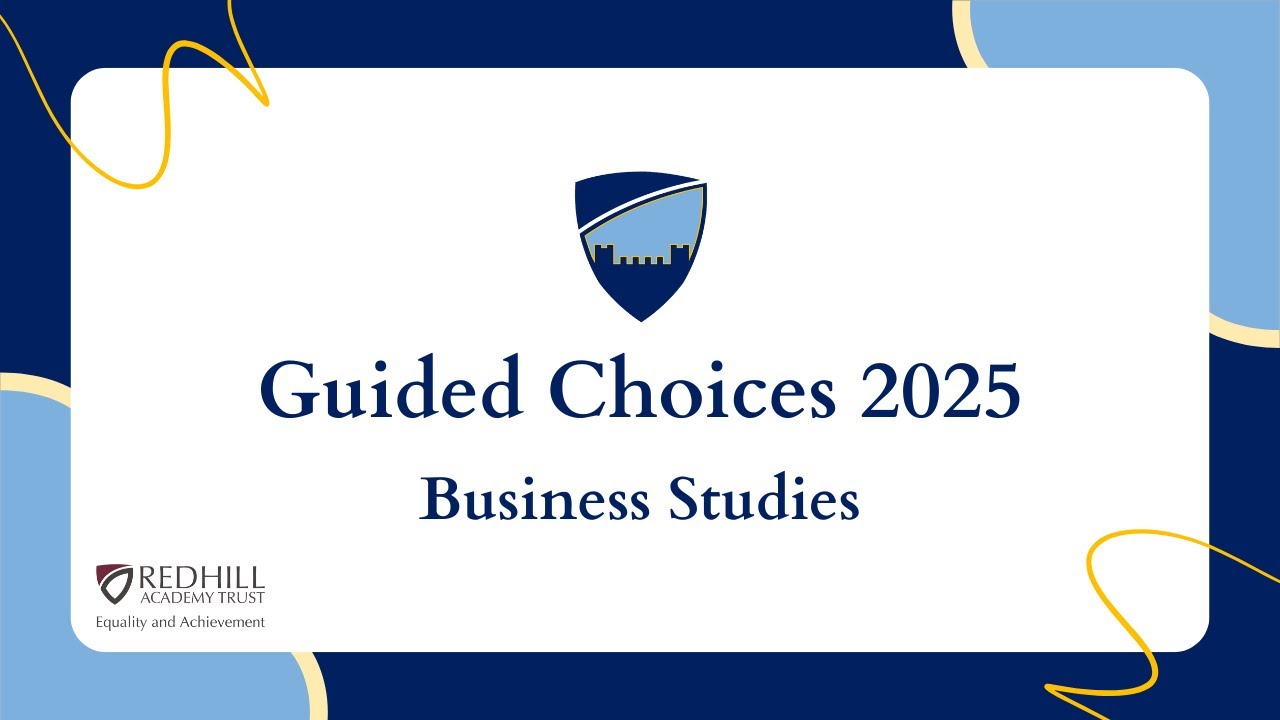 Guided Choices 2025 - Business Studies