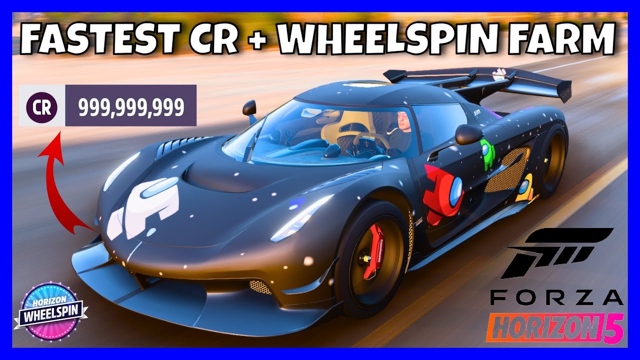 FORZA HORIZON 5 MONEY GLITCH FASTEST CR + WHEELSPIN FARM 2023 YouTube