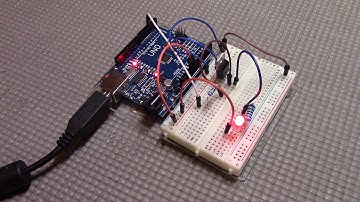 TIP120 drives LED w PWM