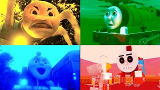 CHOO CHOO CHARLES EXE 🆚 TRAIN THOMAS EXE 🆚 CURSED THOMAS MONSTER  COFFIN DANCE SONG COVER screenshot 1