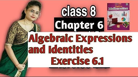 class 8/chapter 6/Algebraic Expressions and Identities/exercise 6.1/part 2