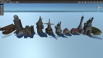 Buildings from Shroud of the Avatar in Unity, and How to Turn Off Fog (from Development+ Asset Pack)