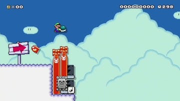 Mario Maker 2: Midair Shell Jump 3