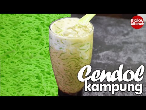 Resepi cendol gula melaka | mudah dan sedap