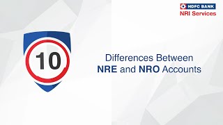 What is the Difference Between NRE and NRO Accounts? | HDFC Bank