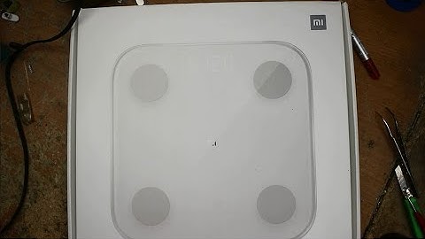 Cân điện tử Xiaomi không lên.Nguyên nhân?