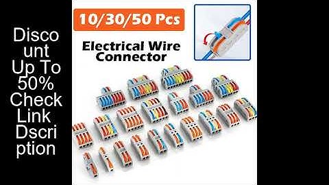 1 In Multiple Out Push-in Electrical Wire Connector Terminal Block Universal Fast Wiring Cable Conne