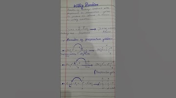wittig reaction with mechanism/hand written notes#organichemisyry #short video#shorts#viral