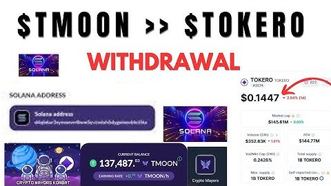 How to Withdraw TMOON Tokens to Solana Wallet | Step-by-Step Guide (Crypto Mayor Airdrop)
