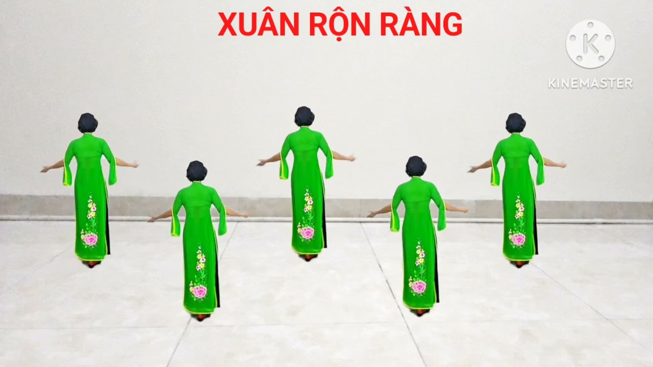 Xuân rộn ràng/Cha cha cùng hướng/Biên đạo: Phạm Thị Lịch (Có bài hướng dẫn)
