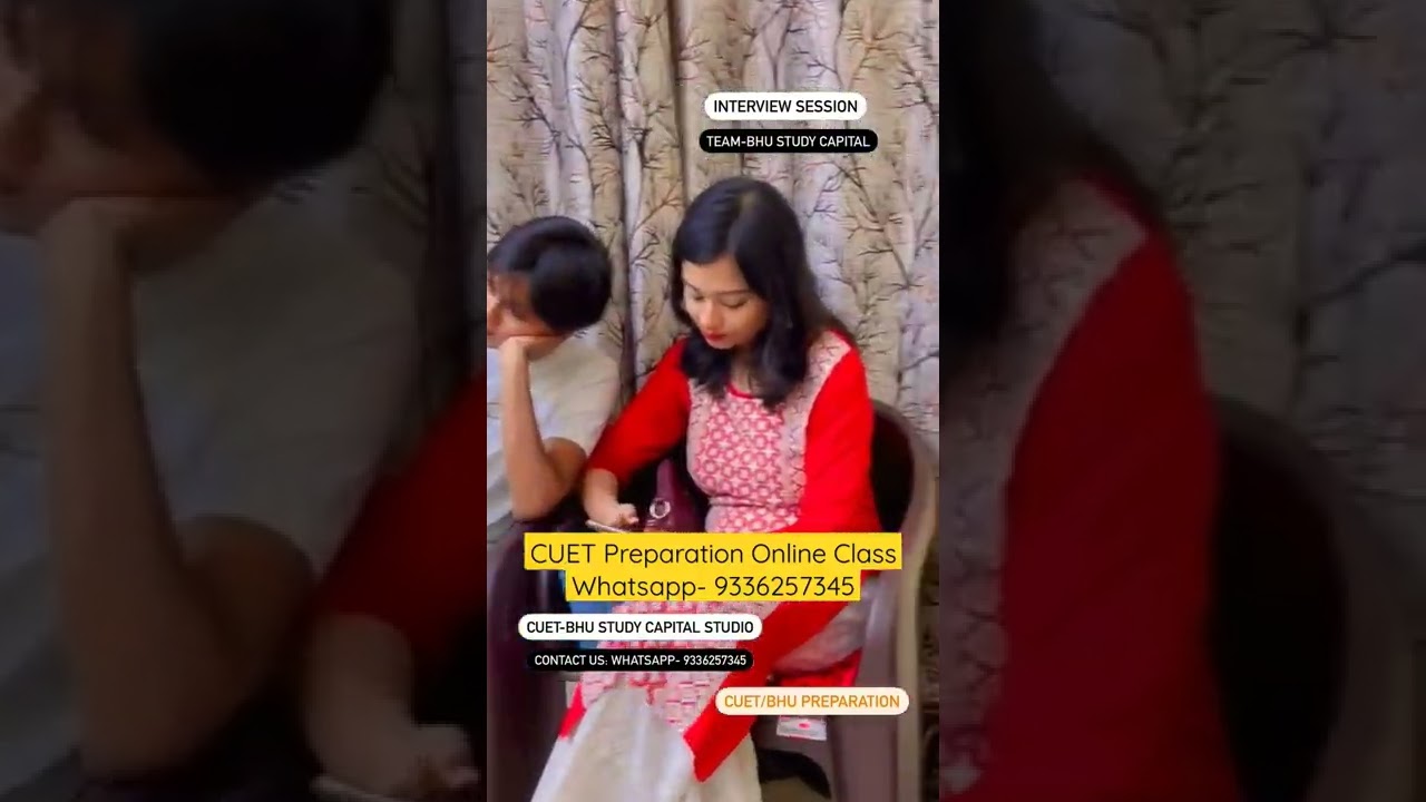 CUET Preparation 2022 Studio Tour